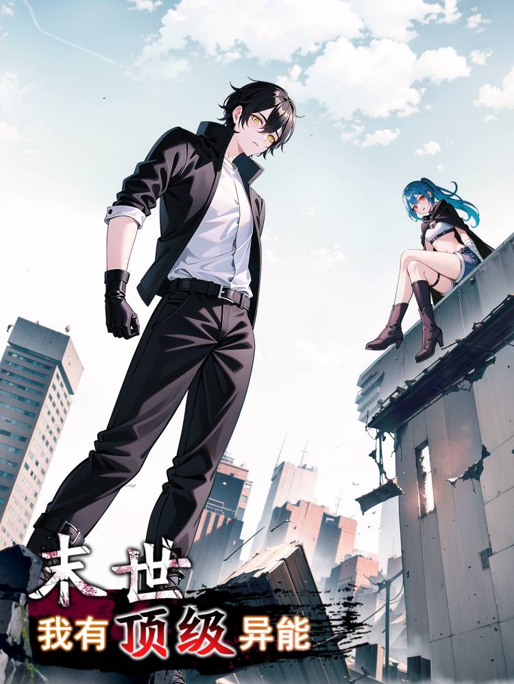 末世：我有顶级异能漫画封面